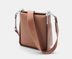 Calvin Klein Fay Crossbody Bag - Caramel