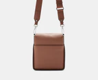 Calvin Klein Fay Crossbody Bag - Caramel