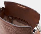 Calvin Klein Fay Crossbody Bag - Caramel