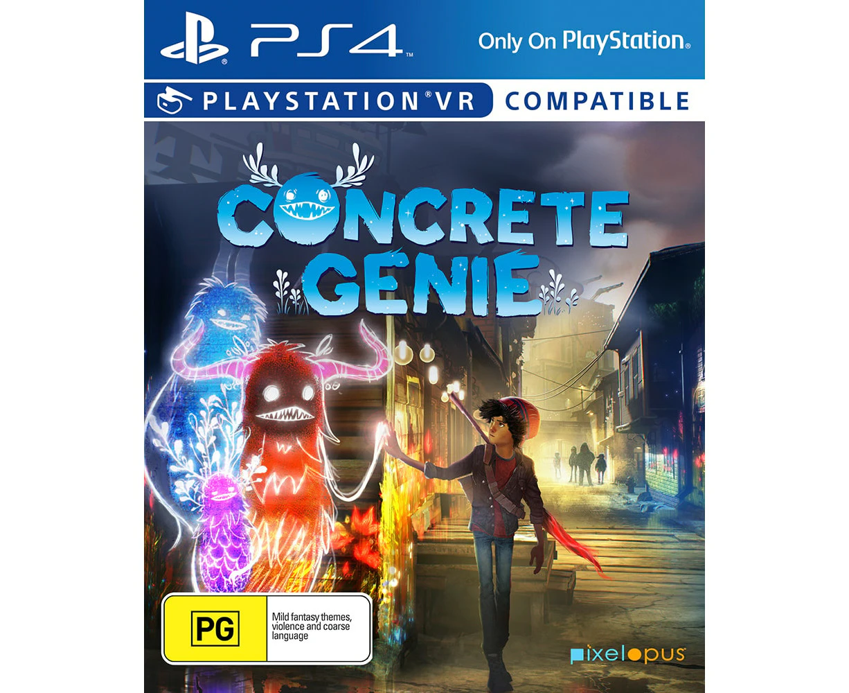 Concrete Genie (PS4, PlayStation VR) Refurbished - Refurbished Grade B