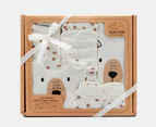 Gem Look Baby Bear Organic Cotton 6-Piece Clothes Set