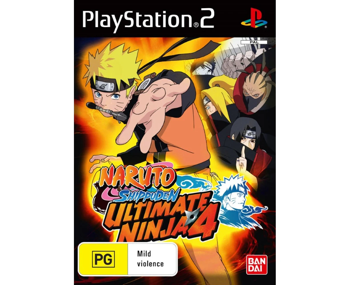 Naruto Ultimate Ninja 4 (PS2) Refurbished - Refurbished Grade B