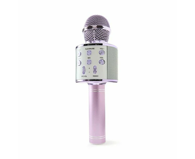 Karaoke Bluetooth Microphone, Purple