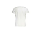 Printed Logo Round Neck T-Shirt in  Cotton