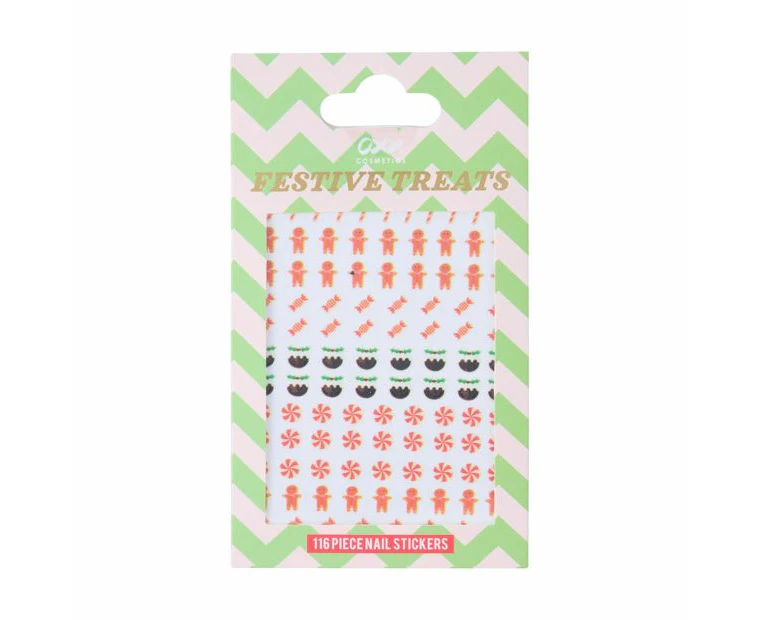 Festive Treats Nail Stickers , Novelty - OXX Cosmetics