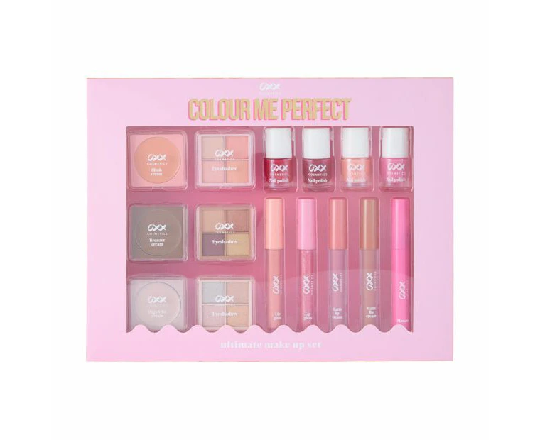 15 Piece Colour Me Perfect Ultimate Make Up Set - OXX Cosmetics