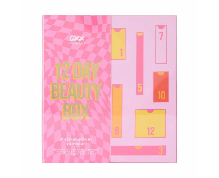 12 Day Beauty Box Makeup Advent Calendar - OXX Cosmetics