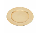 Gold Look Charger Plate - Anko