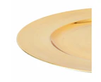 Gold Look Charger Plate - Anko