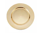 Gold Look Charger Plate - Anko