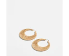 Target Wrapped Hoop Earrings