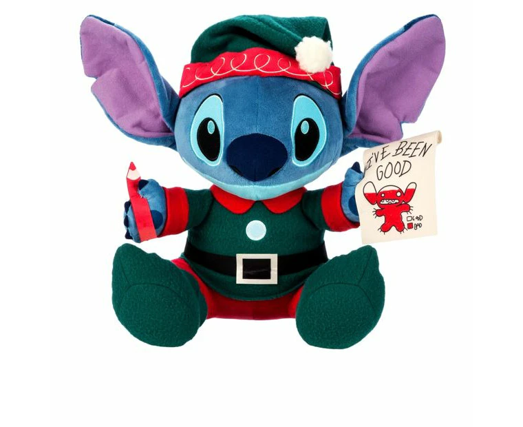 Disney Christmas Stitch Medium Plush