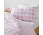 Target Finley Muslin Check Quilt Cover Set