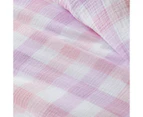 Target Finley Muslin Check Quilt Cover Set