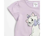 Baby Disney Print T-Shirt - Marie Aristocats