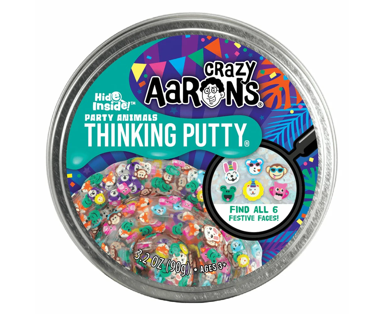 Crazy Aaron's Party Animals Thinking Putty