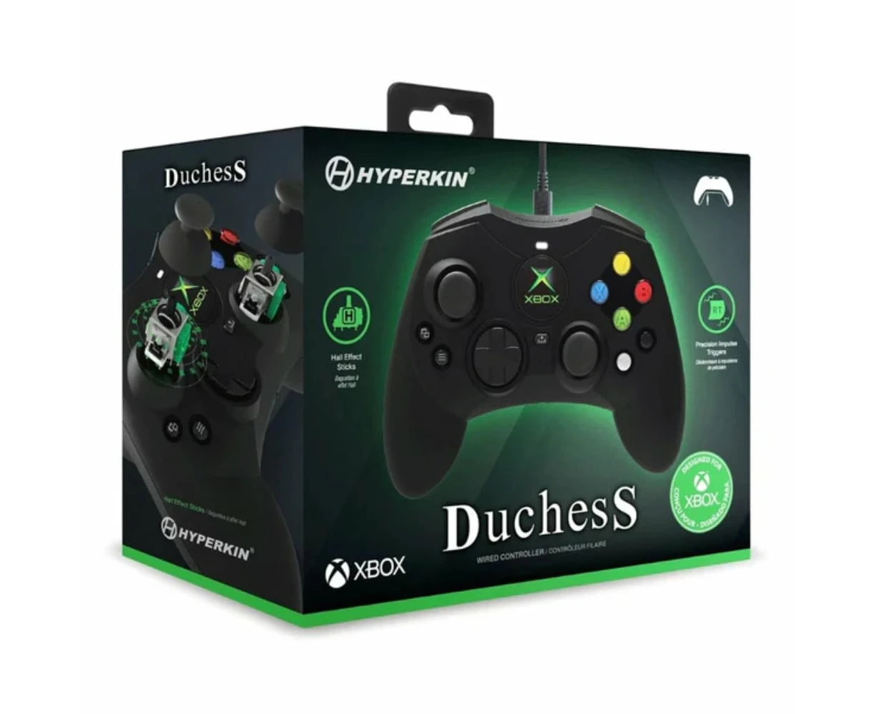 Hyperkin DuchesS Wired Controller for Xbox/PC (Black)