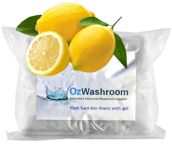 Lemon Scented liners (BBL10) Biodegradable for Sanitary bins, Pack of 10