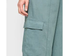 Target European Linen Cargo Pants