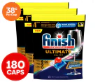 3 x 60pk Finish Powerball Ultimate All in 1 Dishwashing Caps