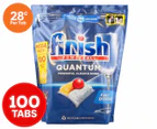 Finish Powerball Quantum Dishwashing Tabs Lemon Sparkle 100pk