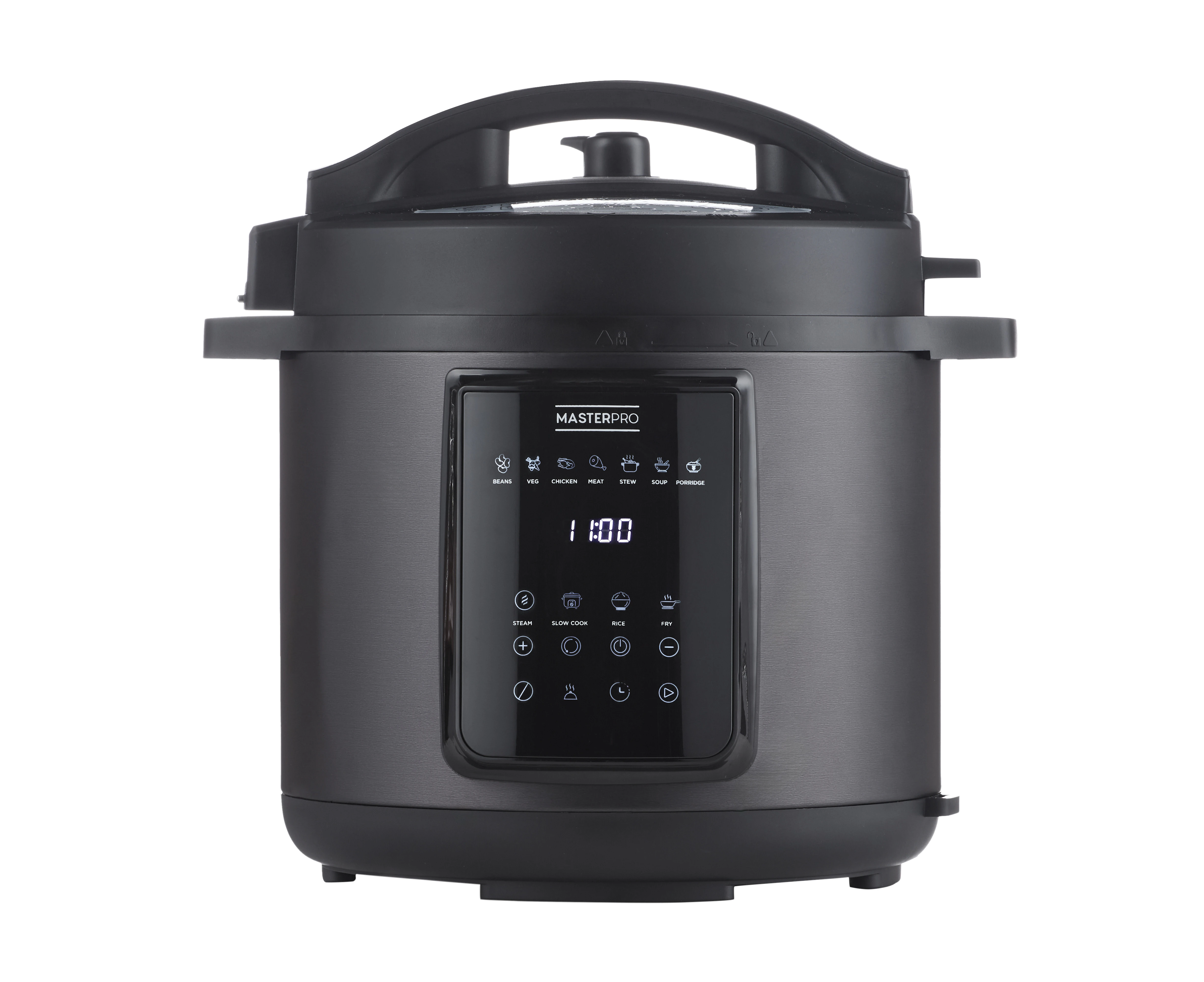 MasterPro 12-in-1 Electric Multi Cooker 6L 12 Smart Program Slow Pressure Cooker