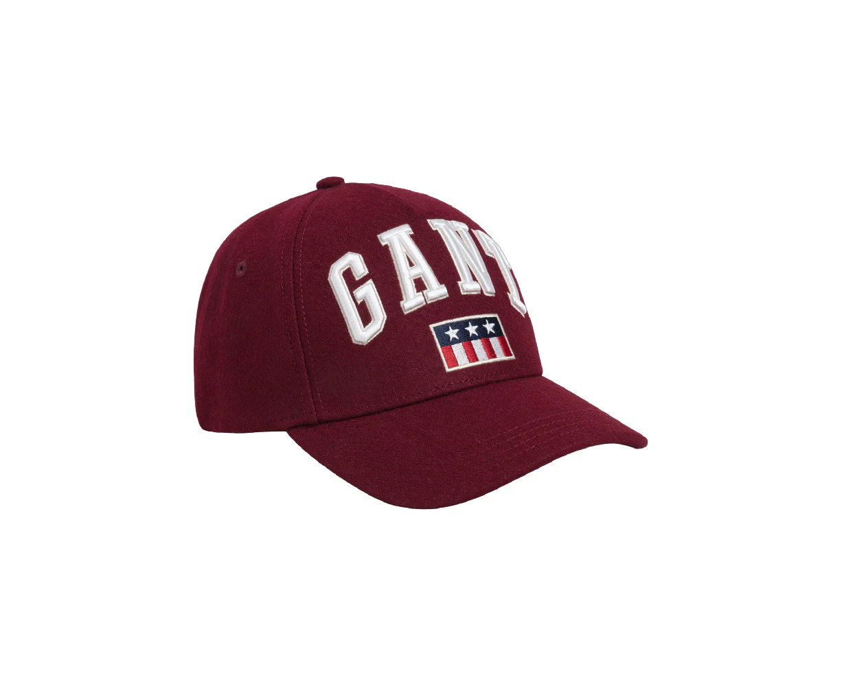 GANT | D2. GANT TAG WOOL CAP PORT RED