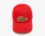 Lacoste Essentials Big Croc Cap - Red