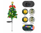 Solar Garden Lights Christmas Tree Outdoor Pathway Yard Patio Lights Decorations