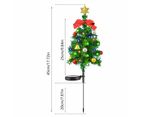 Solar Garden Lights Christmas Tree Outdoor Pathway Yard Patio Lights Decorations