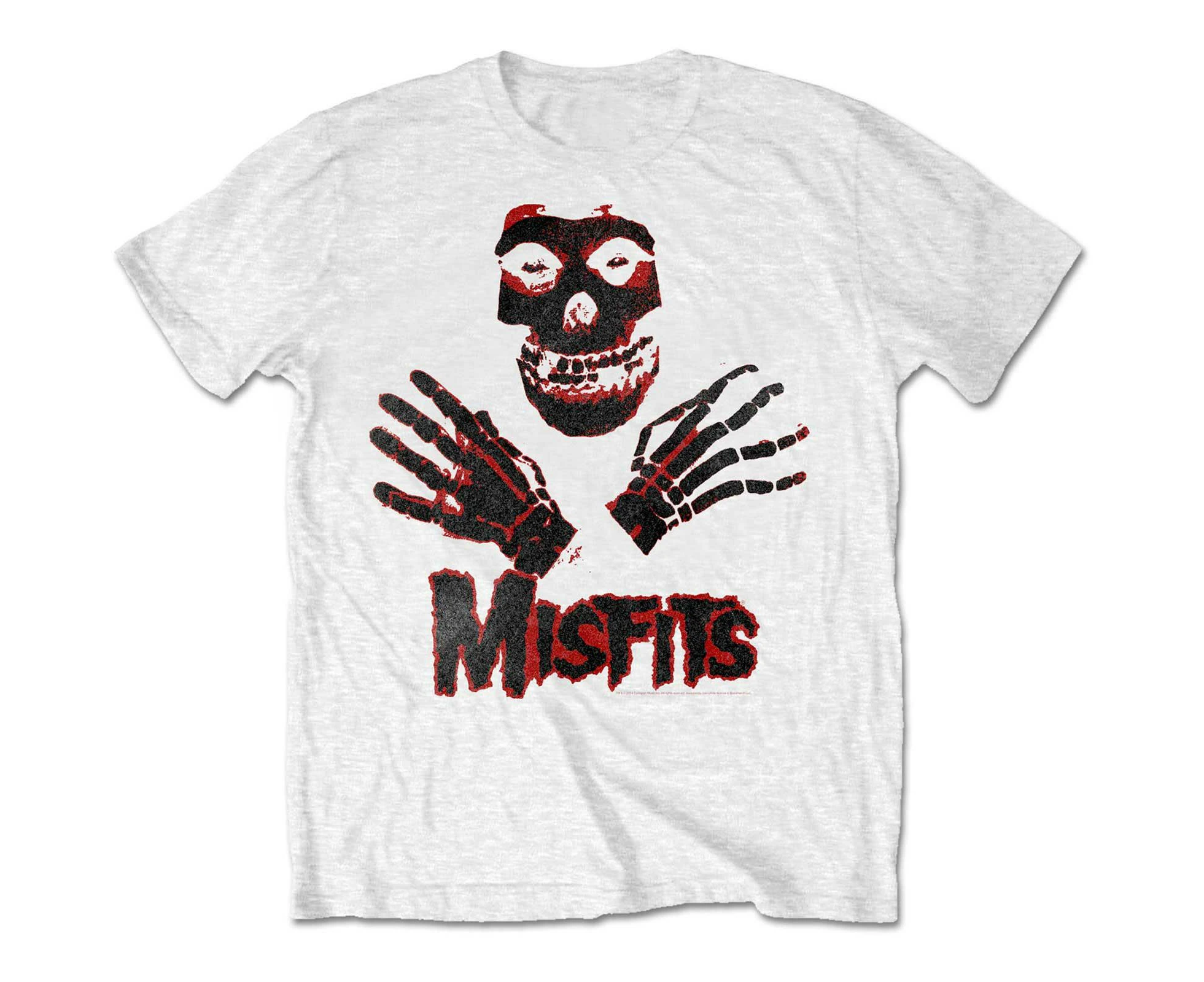 Misfits Childrens/Kids Hands Cotton T-Shirt (White) - RO3285