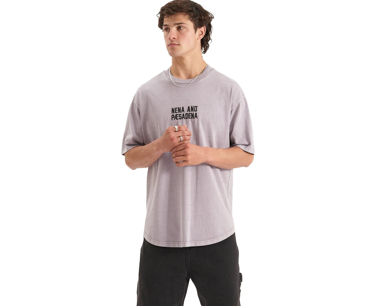 Nxp | Marathon Heavy Box Fit Scoop T-Shirt Pigment Dusk