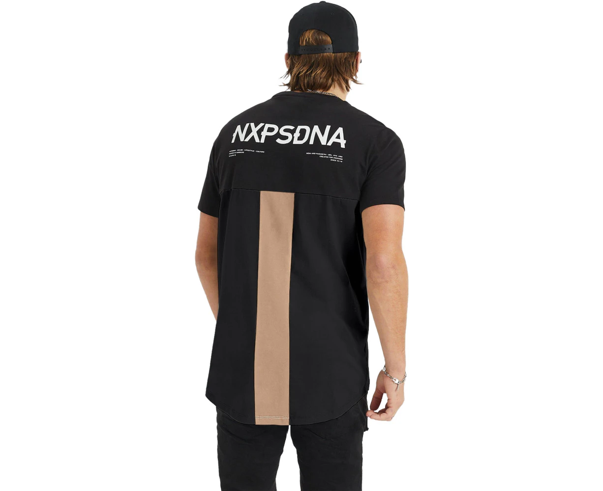 Nxp | Echelon Cape Back Tee Jet Black