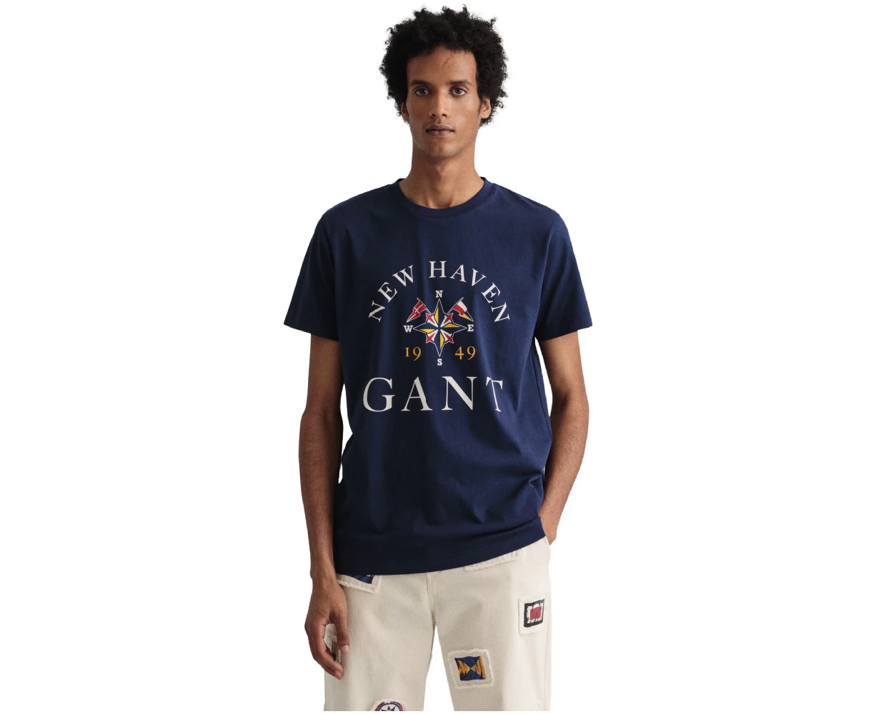 GANT | SAILING SS T-SHIRT NAVY