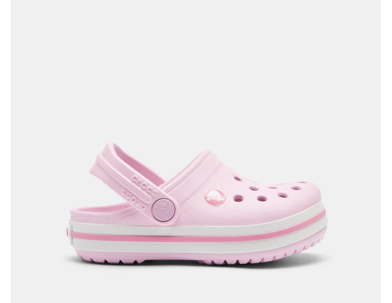 Crocs Toddler Crocband Clogs - Ballerina Pink