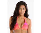 Seafolly Miami Slide Tri Bikini Top - Lapis Blue