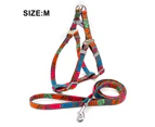 Pet chest strap-summer breathable vest dog chest strap-small and medium-sized dog rope