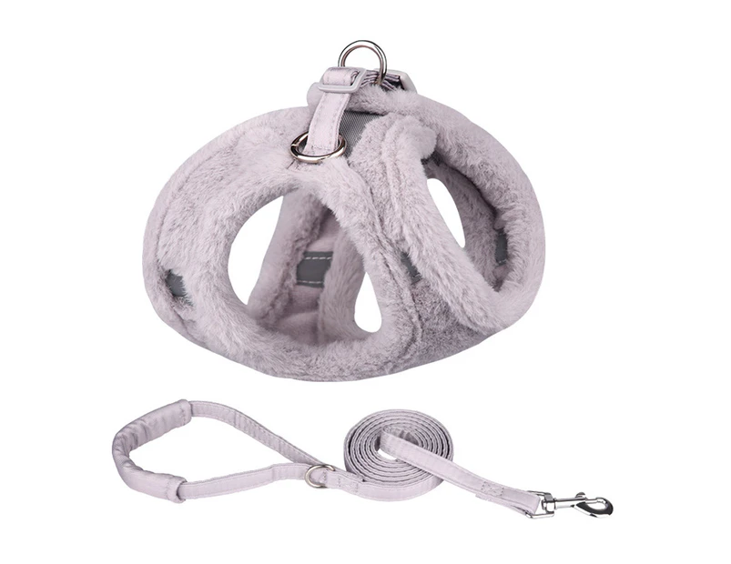 Vest-type reflective pet traction rope-New pet chest strap