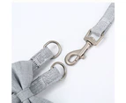 Small and medium-sized cats and dogs I-shaped chest strap traction rope