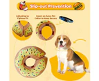 Recovery Donut Collar for Dogs & Cat,Inflatable Dog Cone Collar Alternative After Surgery,Soft Dog Cone for Large Medium Small Dog,Adjustable Dog Neck