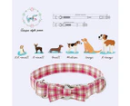 Dog bow tie collars for puppies and cats, cute dog collars with bows, daily walks or holiday parties