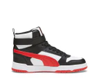 Puma Youth RBD Game Sneakers - White/For All Time Red