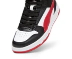 Puma Youth RBD Game Sneakers - White/For All Time Red