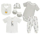 Gem Look Baby Giraffe Organic Cotton 6-Piece Clothes Set