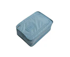 Travel Shoes Storage Bag Waterproof Portable Shoes Package Bag Packing Cubes Storage Bag (Sky Blue)