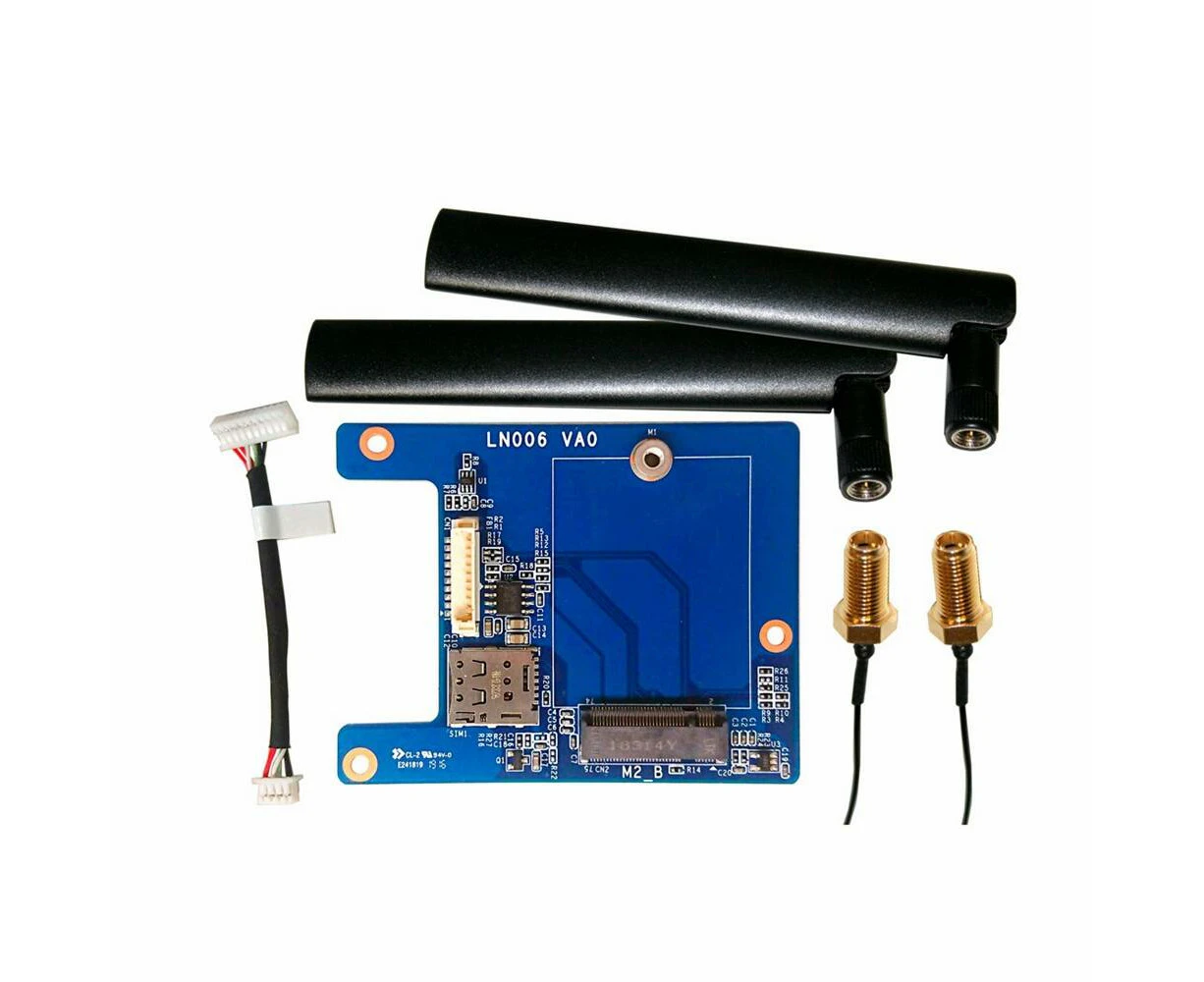 Shuttle M.2 adapter, antennas and cables for M.2 LTE modules for DS20U series, DH32U series, DH470, DL20N series, DH610, DH670,