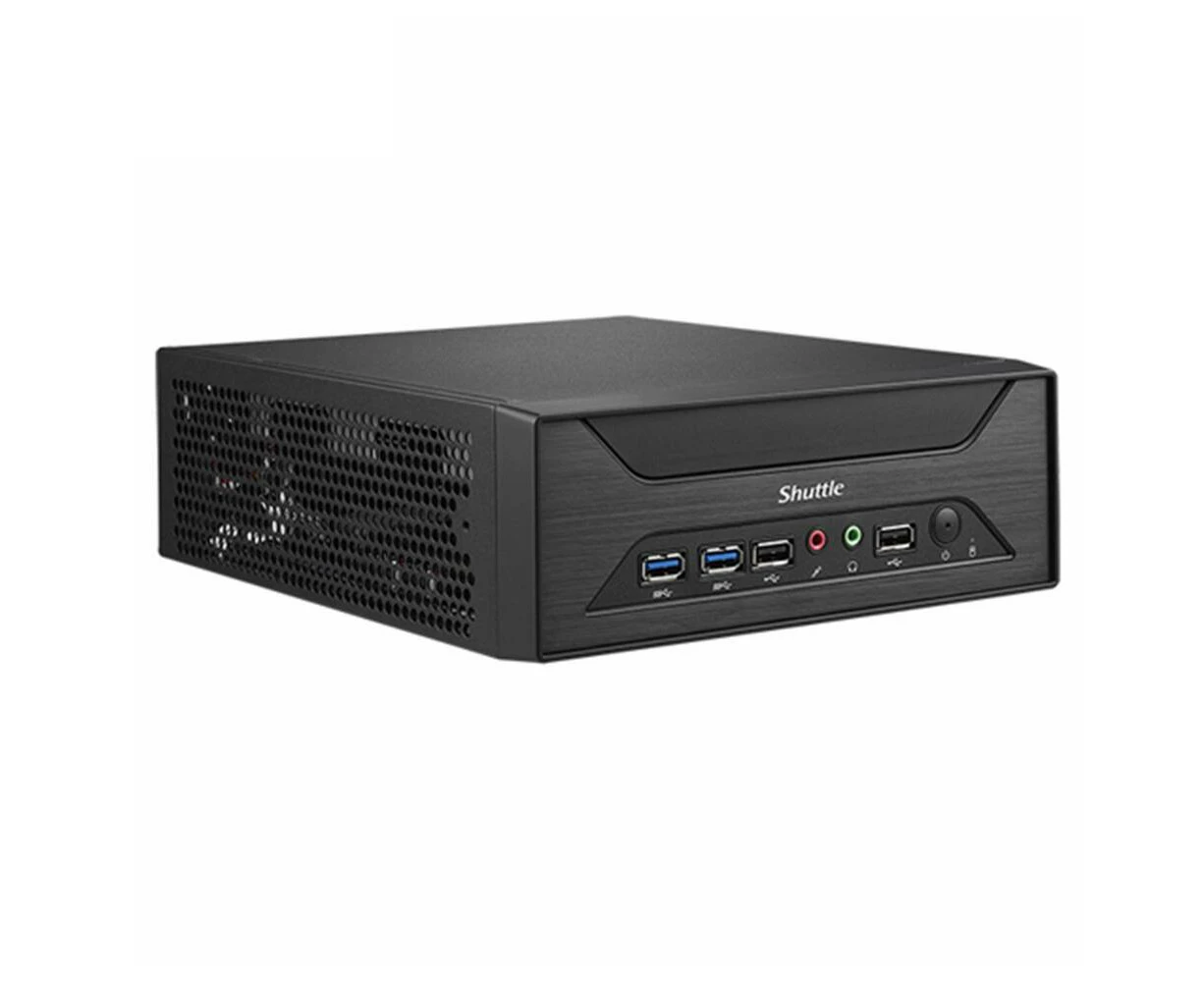 Shuttle XH270 Slim Mini PC 3L Barebone - Support Intel KBL&SKY CPU 4x 2.5" HDD/SSD Bay (RAID) 2xLAN HDMI DP VGA RS232 2xDDR4 M.2