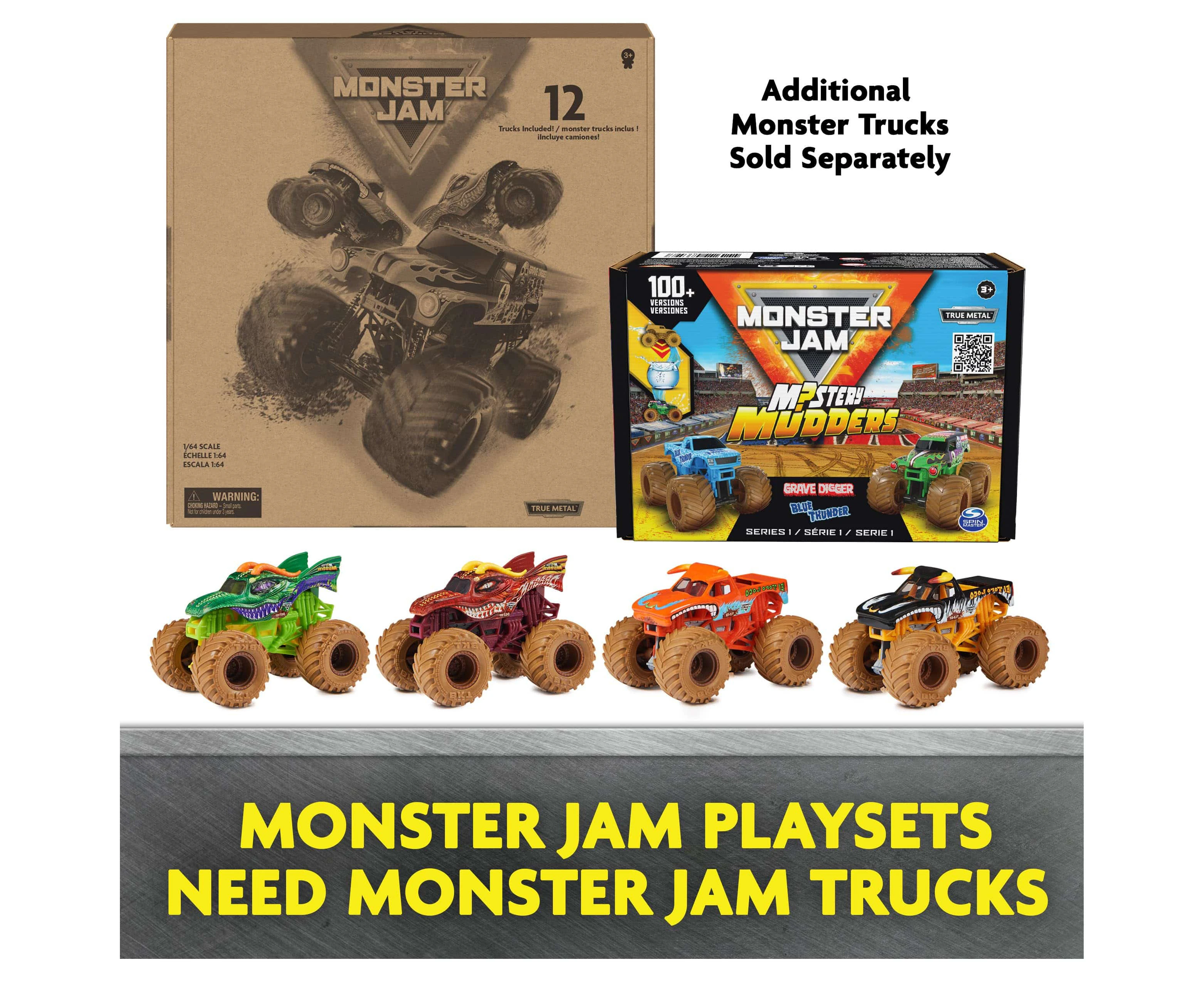 Monster Jam Transforming Hauler Playset: Haul Your Favorite 1:64 Scale Trucks In This Shape-shifting Carrier!