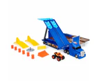 Monster Jam Transforming Hauler Playset: Haul Your Favorite 1:64 Scale Trucks In This Shape-shifting Carrier!