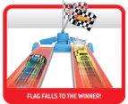 Hot Wheels Drag Strip Champion Track Set: Head-to-head Racing Action! Includes 1:64 Car & Connects To Other Sets!